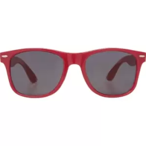 Bullet Sun Ray RPET Sunglasses (One Size) (Red)