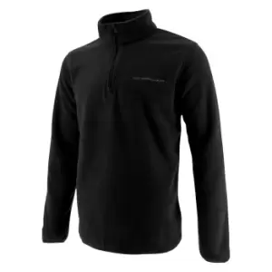 Caterpillar Mens Microfleece Fleece Top (XXL) (Black)