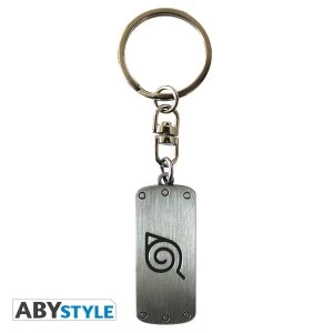 Naruto Shippuden - Konoha Symbol Metal Keyring