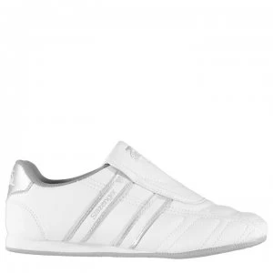 Slazenger Warrior Ladies Trainers - White/Silver