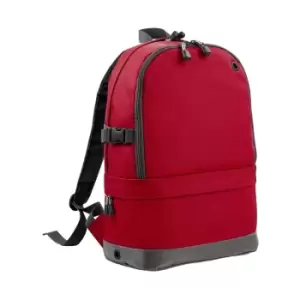 BagBase Backpack / Rucksack Bag (18 Litres Laptop Up To 15.6 Inch) (classic Red)