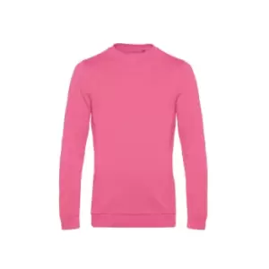 B&C Mens Set In Sweatshirt (M) (Pink Fizz)