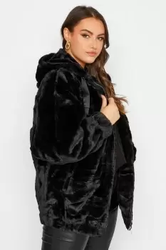 Faux Fur Oversized Jacket