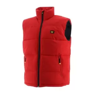 Caterpillar Mens Arctic Zone Vest (XL) (Hot Red)