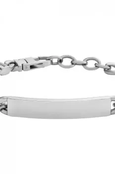 Gents Fossil Jewellery Drew Engraveables Bracelet JF04164040