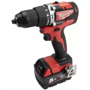 Milwaukee M18 CBLPD Brushless Combi Drill With 1 x 5.0Ah Battery