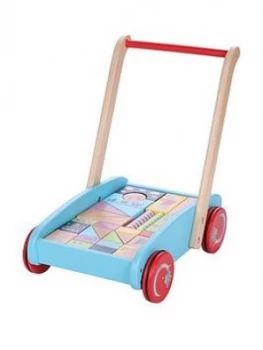 In The Night Garden Wooden Baby Walker With Blocks