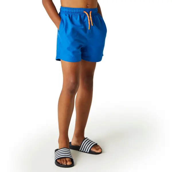 Regatta Boys Skander III Swim Shorts 13 Years - Waist 67-68cm (Height 153-158cm) Oxford Blue RKM037B-15-13