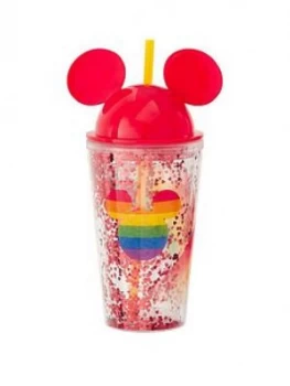 Mickey Mouse Mickey Rainbow Cup With Straw - Pride