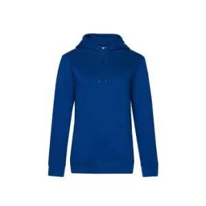 B&C Womens/Ladies Queen Hoodie (M) (Royal Blue)