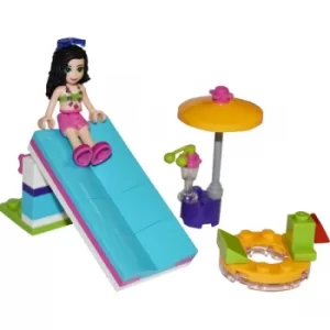 Lego Friends Polybag Pool Foam Slide Playset