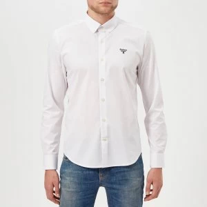 Barbour Mens Beacon Seathwaite Shirt - White - M