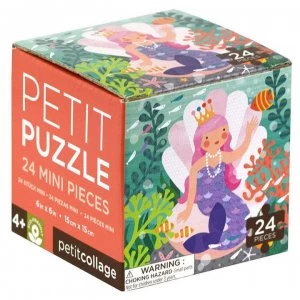 Petit Collage Petit 24 Piece Puzzle - Mermaid