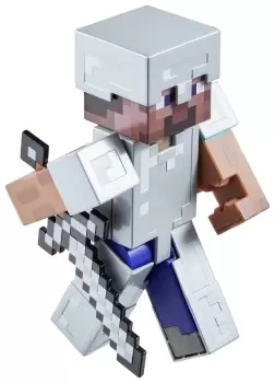 Minecraft Diamond Level Steve Action Figure