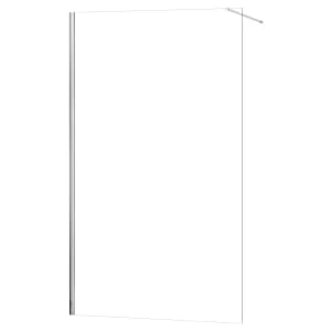 Nexa By Merlyn 8mm Chrome Frameless Wet Room Shower Screen Only - 2015 x 700mm