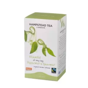 Hampstead Tea Organic Mindful Peppermint & Spearmint 20 Sachets