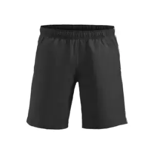 Clique Unisex Adult Hollis Shorts (XL) (Black/White)