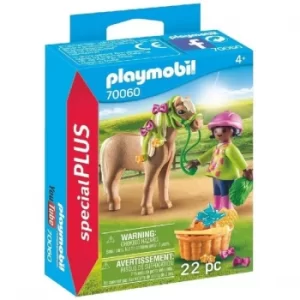 Playmobil Special Plus Girl With Pony Playset