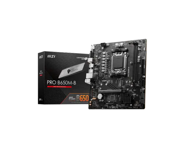 MSI PRO B650M-B mATX Motherboard