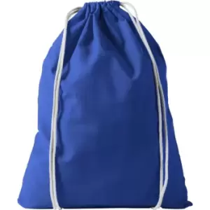 Bullet Oregon Cotton Premium Rucksack (44 x 32 cm) (Royal Blue) - Royal Blue