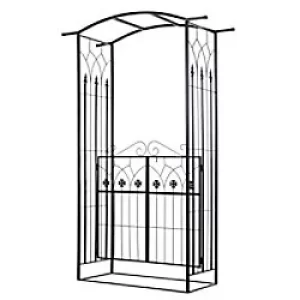 OutSunny Garden Arch 844-254 Matte Black 2120 x 1310 x 490 mm