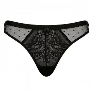 Figleaves Isobella Brazilian Brief - Black