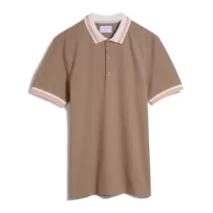 Farah Stanton Polo Shirt - Beige