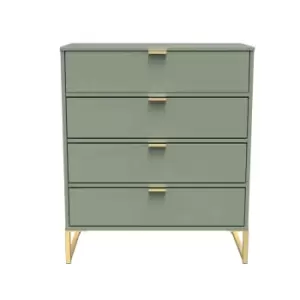 Welcome Furniture Copenhagagen 4 Drawer Chest (diego) - Reed Green