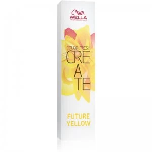 Wella Professionals Color Fresh Create Semi Permanent Hair Colour Shade Future Yellow 60ml