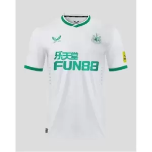 Castore Newcastle United FC Alternate Authentic Shirt Mens 2022/2023 - White