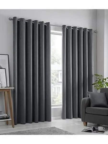 Fusion Strata Dim-Out Eyelet Curtains Blush QFTP6 Unisex width: 114x137cm(45x54inches),width: 114x183cm(45x72inches),width: 165x137cm(65x54inches),wid