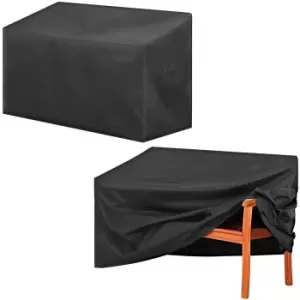 Garden Bench Cover Anthracite Oxford 135x66x88 70cm