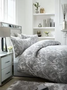 Silver Marble Duvet Set - Sk