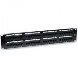 Intellinet Patch Panel Cat5e UTP 48-Port 2U Black