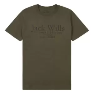 Jack Wills Wills Script T-Shirt Infant Boys - Green