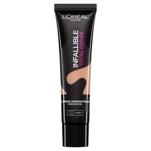 LOreal Infallible Total Cover Foundation 32 Amber