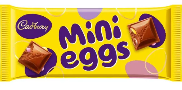 Cadbury Gifts Direct Cadbury Mini Eggs Chocolate Bar 110g 4302314