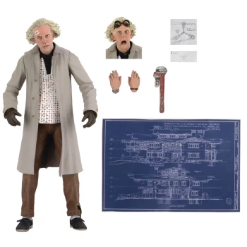 NECA Back to the Future 7 Scale Action Figure Ultimate Doc Brown