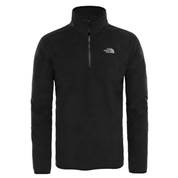 The North Face Glacier Quarter Zip Fleece - Black