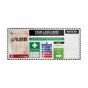 Site Safety Notice Board 2, Safety Station, ACP 700mm x 1600mm