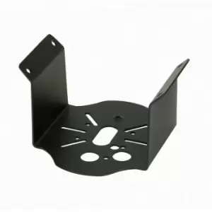 Loops - Outdoor Corner Lighting Bracket Black Outside External Exterior Wall