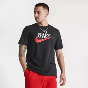 Mens Nike Sportswear Futura Logo Script T-Shirt