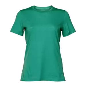 Bella + Canvas Womens/Ladies Jersey Short-Sleeved T-Shirt (XL) (Teal)