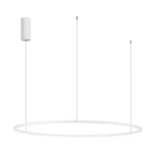 Merano - Grove Integrated LED Pendant Ceiling Light Sandy White Aluminium LED 58W 3132Lm 3000K