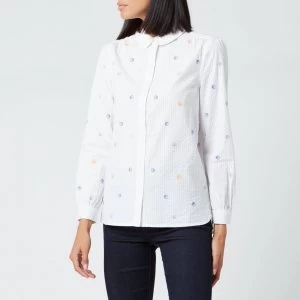 Barbour Womens Seaford Shirt - White - UK 8