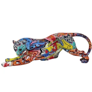 Graffiti Cheetah By Figurine Lesser & Pavey