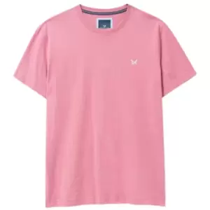 Crew Clothing Mens Classic Tee Deco Rose Medium