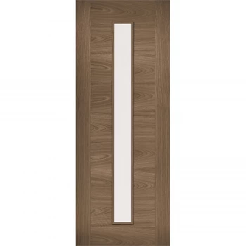 Sofia Internal Glazed Prefinished Walnut 1 Lite Door - 762 x 1981mm