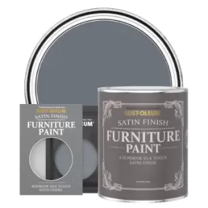 Rust-Oleum Satin Furniture & Trim Paint - MARINE GREY - 750ml