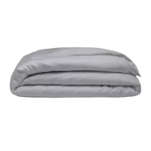 Belledorm Sateen Duvet Cover (King) (Platinum Grey)